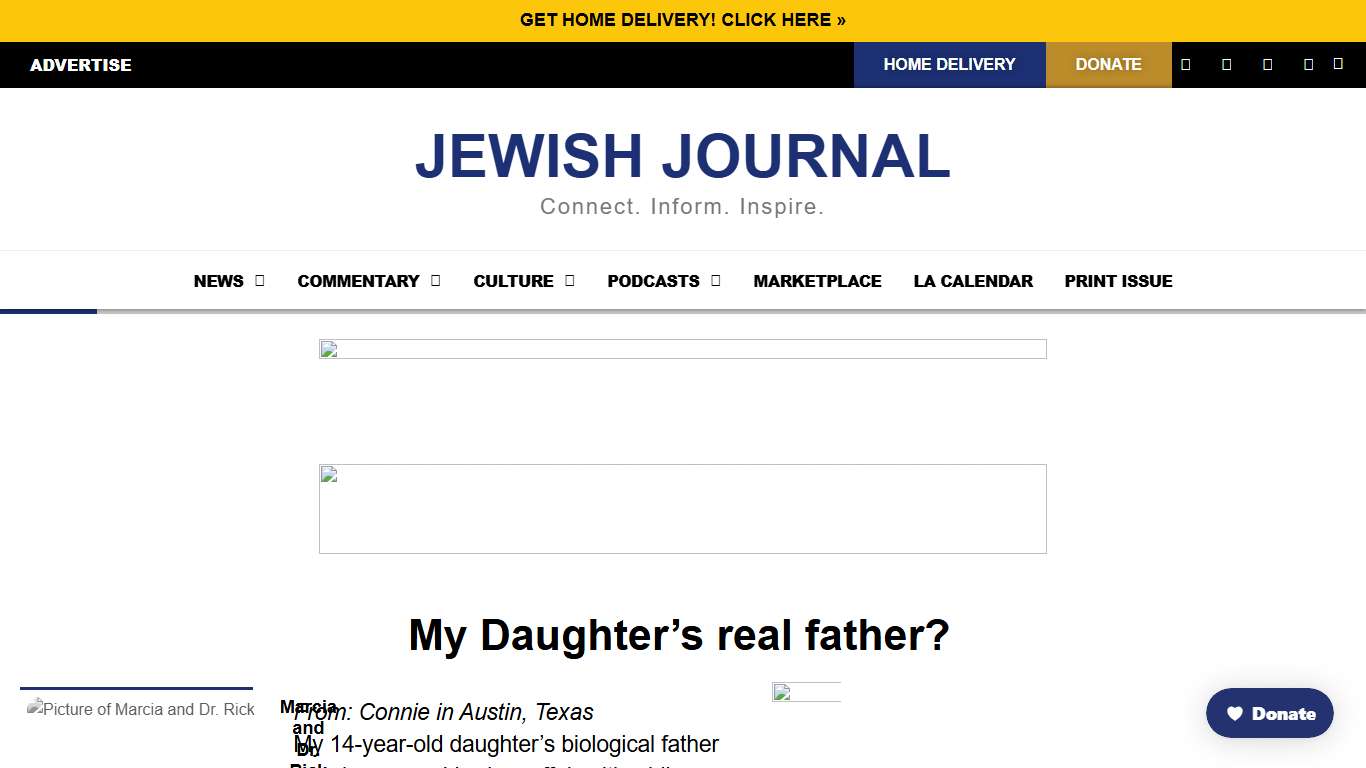 My Daughter's real father?